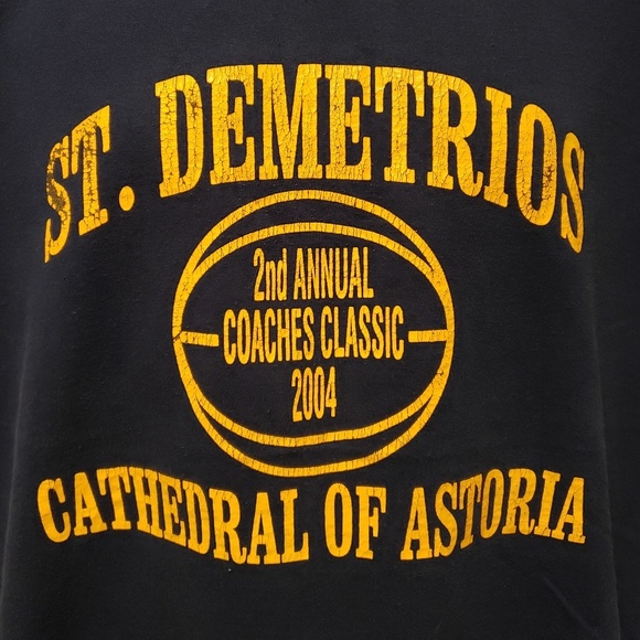 St. Demetrios Cathedral of Astoria Large T-Shirt - Picture 2 of 7